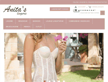 Tablet Screenshot of anitaslingerie.nl